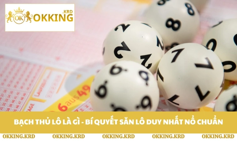 Bạch Thủ Lô Là Gì - Bí Quyết Săn Lô Duy Nhất Nổ Chuẩn