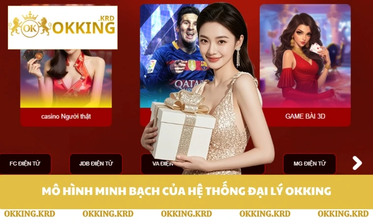 Mô hình minh bạch của hệ thống đại lý OKKING